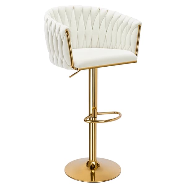 Cofton Gold Cream White -baarituoli