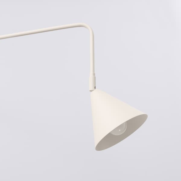 VÆGLAMPE NOX 1 E14 BEIGE SOLLUX SL.1699