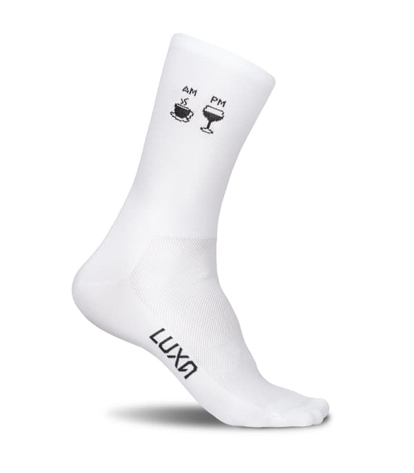 Kaffe & Vin Cykelstrumpor L/XL: 45 - 47