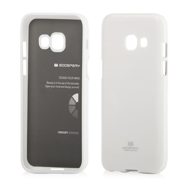 Mercury Jelly - Samsung Galaxy A3 (2017) Skal (Vit)