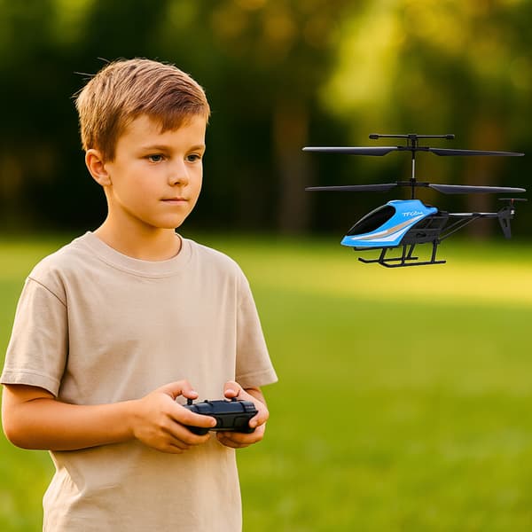 Helikopter Fjernstyret Solid RC 2.4 LED Gyroskop Legetøj