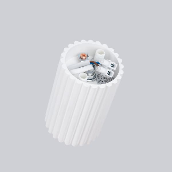 DOWNLIGHT CARBON 1 GU10 VIT ALU SOLLUX SL.1530
