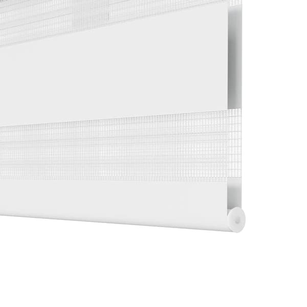 Randig rullgardin (60 x 120 cm) vit