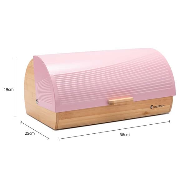 BAMBUSBRØDKASSE BRØDBEHOLDER E-6082 VALENTINO