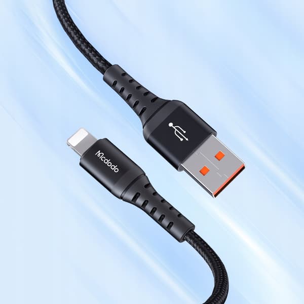 MCDODO KORT SNABBLADDANDE USB LIGHTNING-KABEL FÖR IPHONE 13 14 20 CM