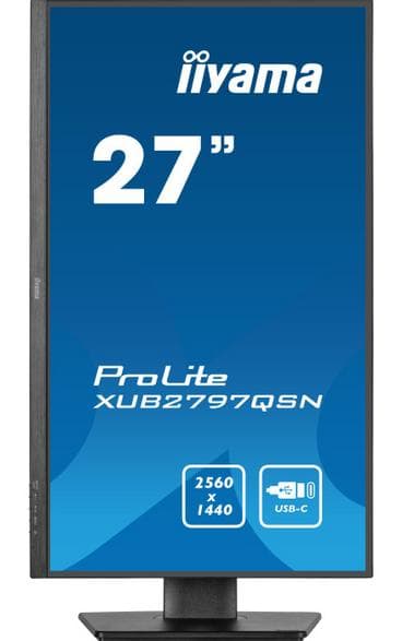 IIYAMA XUB2797QSN-B2 skærm Sort