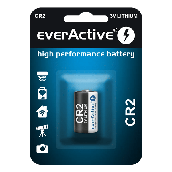 everActive 3V CR2 Litiumbatteri 850mAh