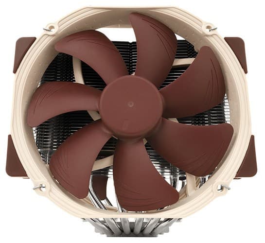 Noctua NH-D15 CPU-køler, 2 x 140 mm, til AMD og Intel