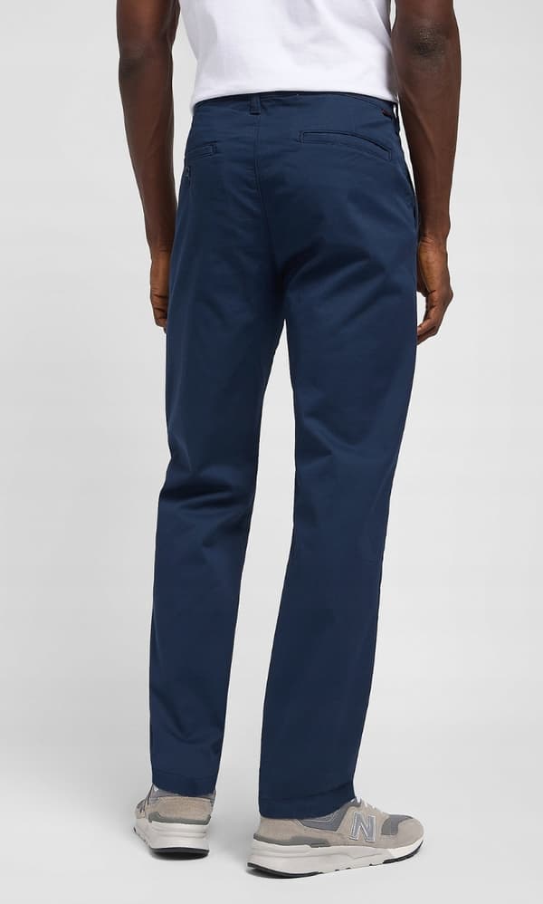 Lee Regular Chino Mørkeblå Bomulds Chinos W31 L32
