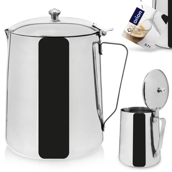 Stålkanna med lock ANETT 700 ml