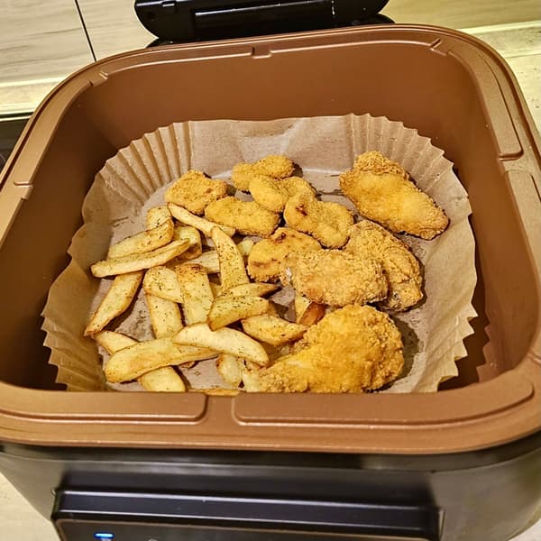 Bakform för fettfri fritös, pappersform, 50 st.