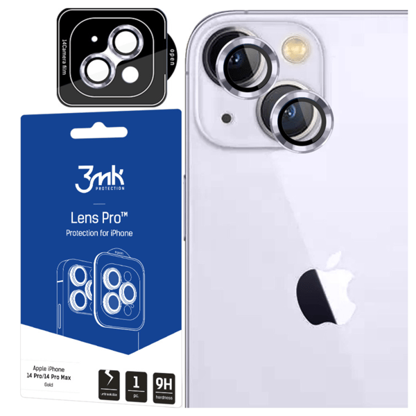 Apple iPhone 14 Plus - 3mk Linsskydd Pro Violett