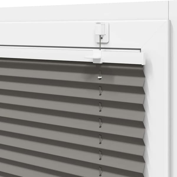 vidaXL Plisserad gardin antracit 120x150 cm tygbredd