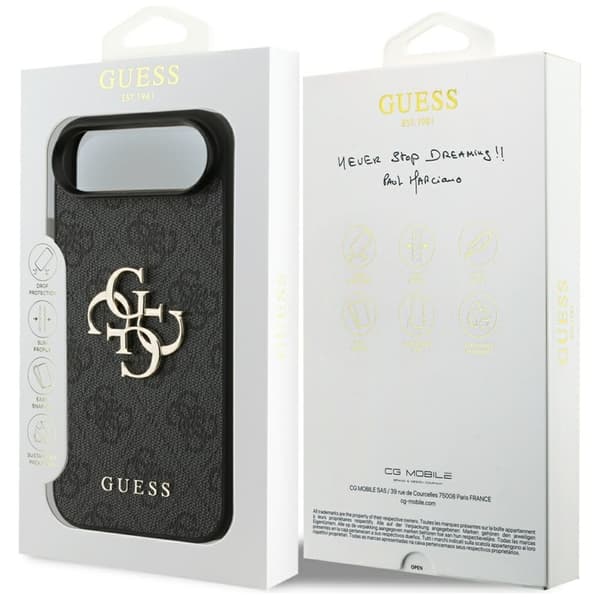 Guess 4G Big Logo - iPhone Air -kotelo (musta)