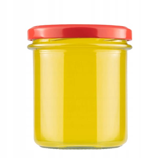 50x GLASGLAS 350 ml TIL MARMELADE, KØD, PATÉ, KONSERVERING, LYS