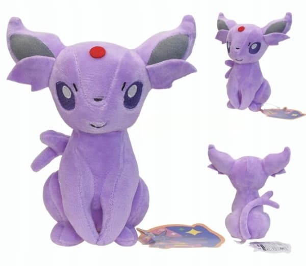 Pokemon Go plysfigur evolution Eevee Espeon 30 cm