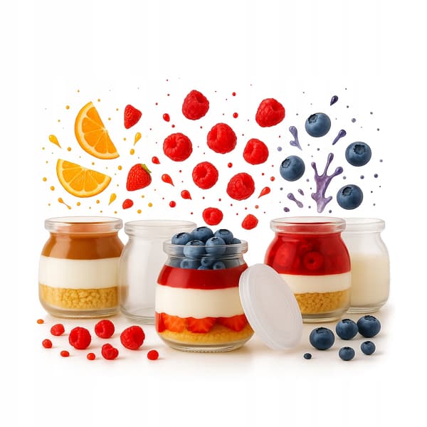 120x glasbeholdere til desserter 100ml til desserter til bryllupsdesserter