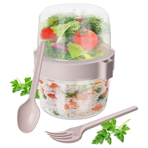 Yoghurtkopp med sked lunchlåda 370 ml 2 st
