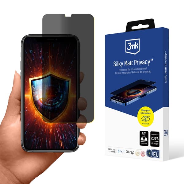 Apple iPhone Xs Max - 3mk Silky Matt -suojakalvo