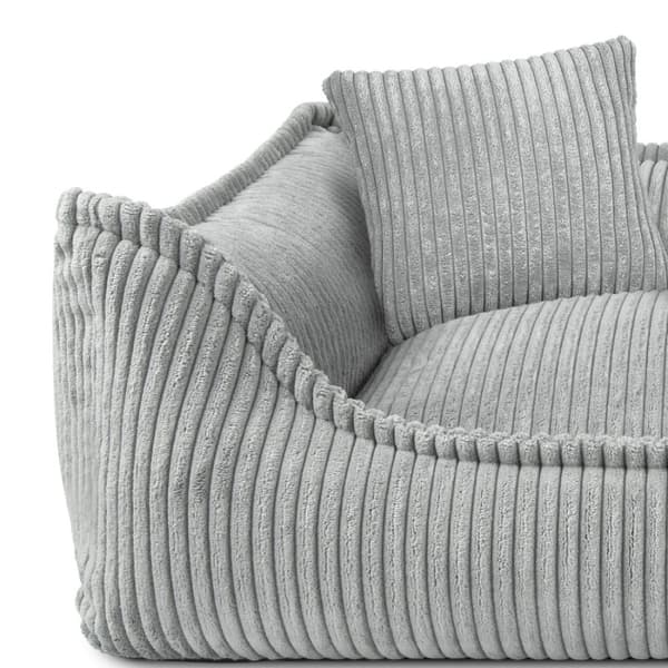 DENZOO MILANO GRÅ "L" ORTOPÆDISK SENG 90x75 KRAVEGRUND SOFASOFA