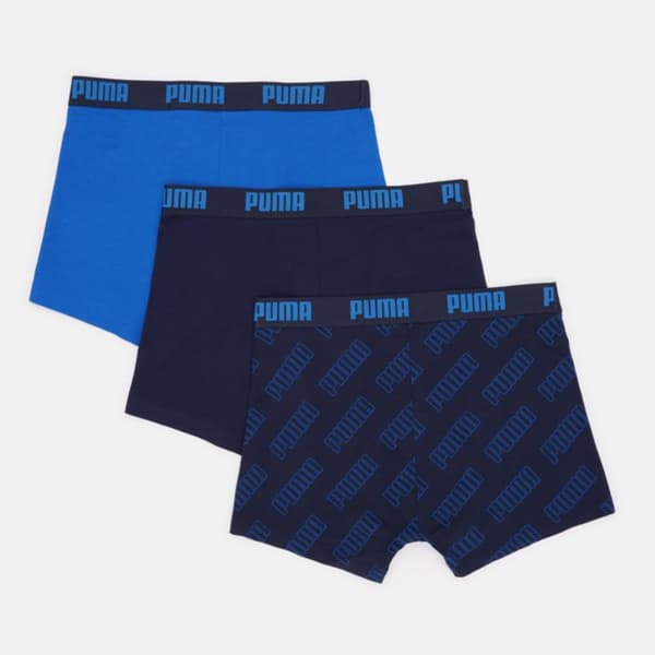 Puma LOGO AOP 3-PACK miesten bokserit 93554702 r L