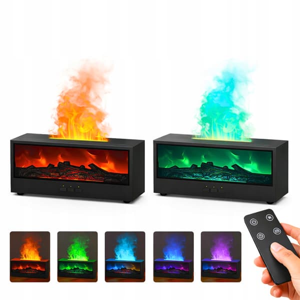 Luftfugter, Diffuser, Aromaterapi, Timer, USB, 150 ml