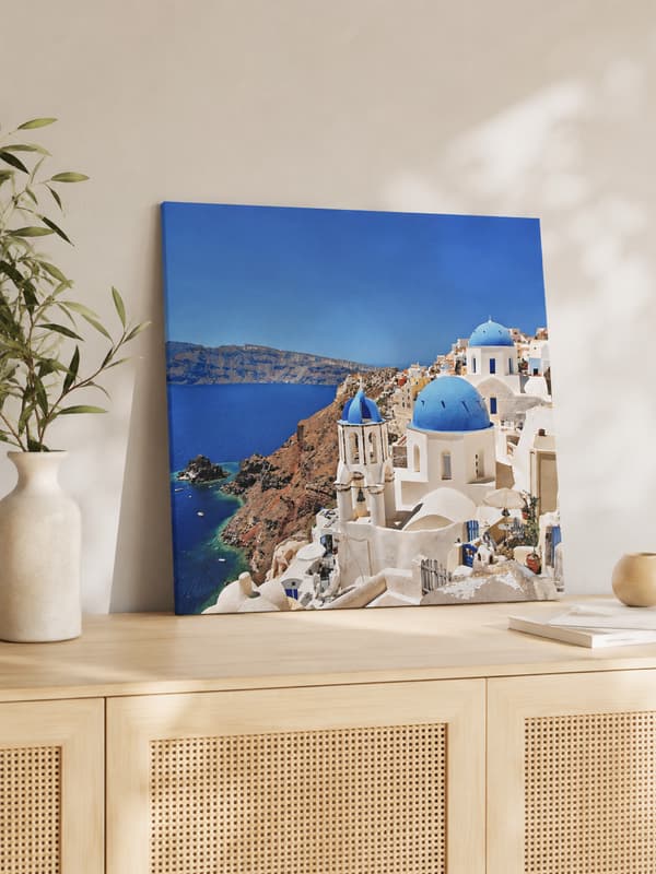 Målning med siffror Magiska Santorini 50x40 cm