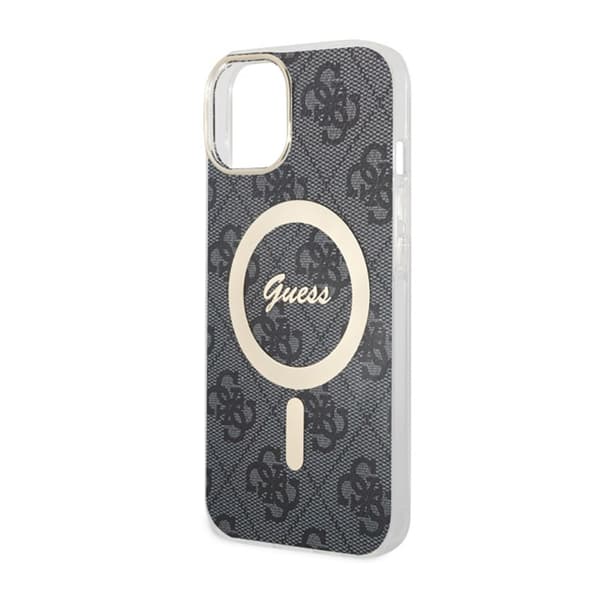Guess 4G MagSafe - iPhone 14-skal (svart)