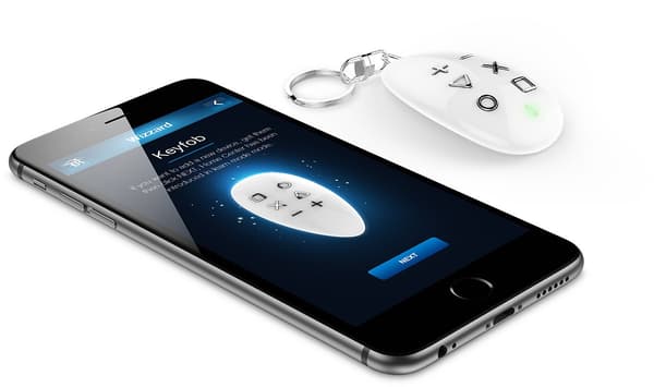 Fibaro KeyFob fjärrkontroll, Z-Wave Plus, kompakt