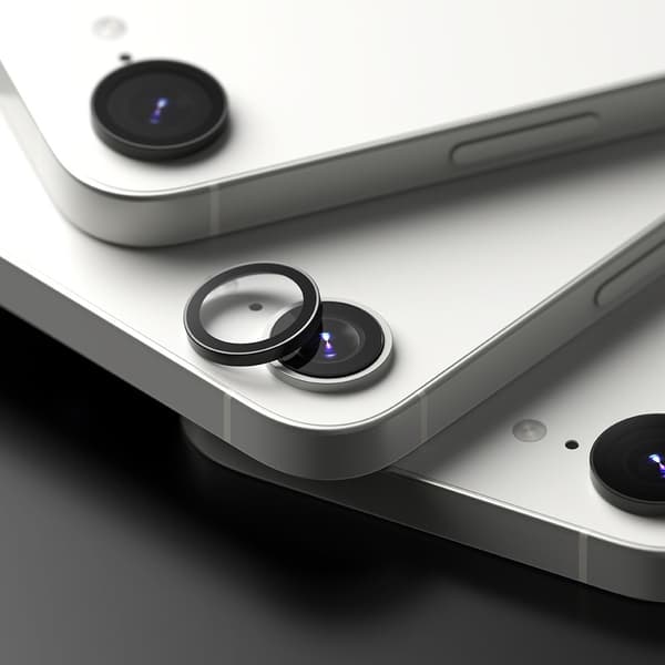 RINGKE KAMERAN RUUNUSSUOJA 2 KPL IPHONE 16E MUSTA
