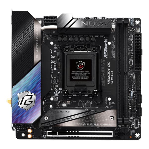 ASRock Z890I Nova WiFi bundkort, Mini ITX, Intel Z890