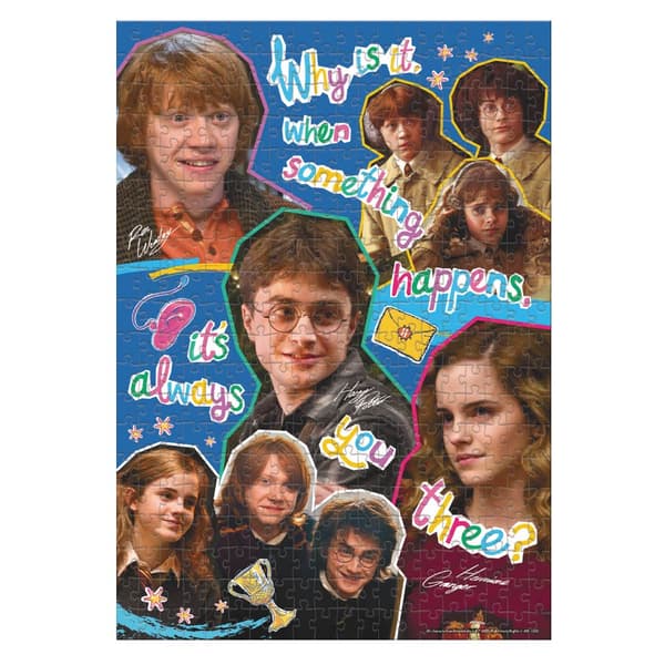 Harry Potter 400 Brikker Puslespil - Store Brikker