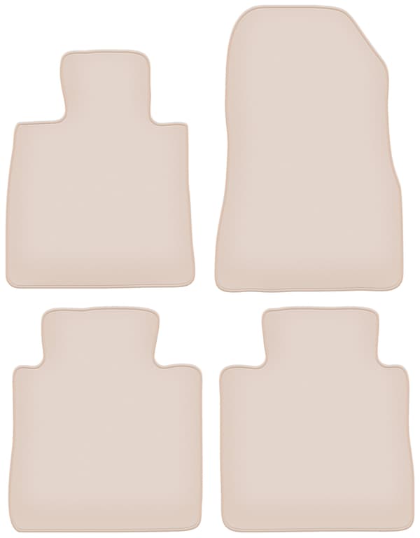 PREMIUM beige matot Nissan Note II hatchback 2012- varten