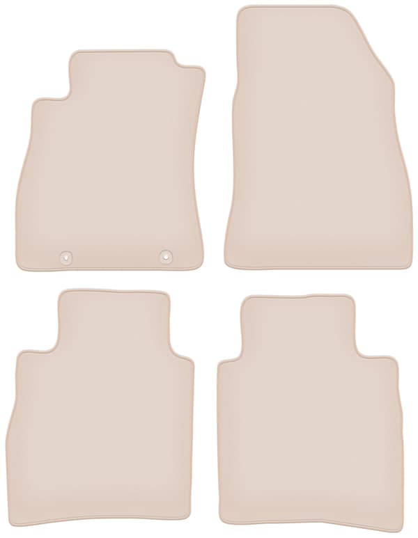 Bilmåtter PREMIUM beige til Nissan Pulsar C13 hatchback 2014-