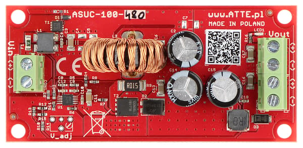 ASUC-100-480-OF DC/DC omvandlermodul