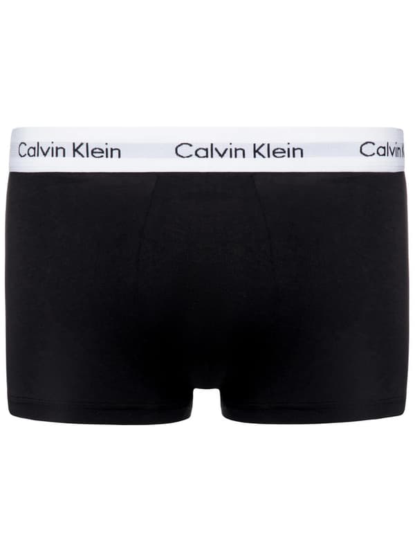 Calvin Klein Herre 3-pak Sorte Trunks, Størrelse XL