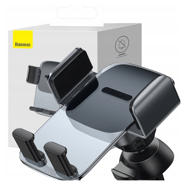Baseus Easy Control Clamp bilmontering til grill (sort)