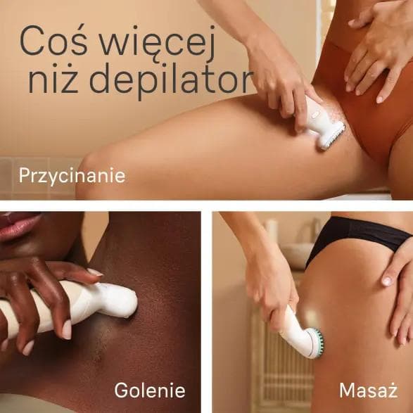 Braun SES9-071 3D GLD BOX MN Epilator Vit och Guld