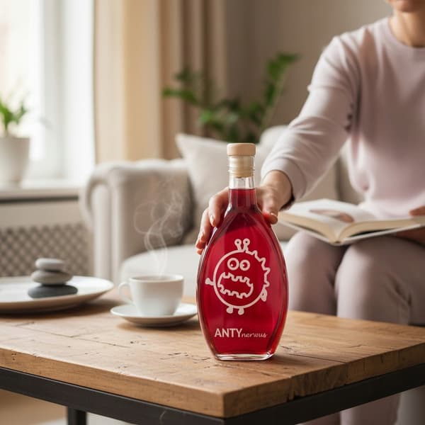 ELIPSA Pullo 200ml Likööreille, Alkoholille, Viini + Korkki