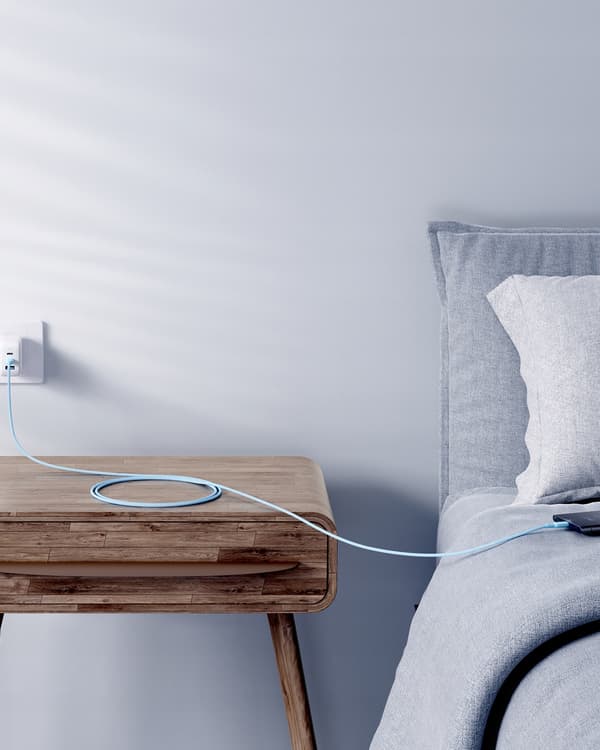 INNOSTYLE USB-C-KABEL SNABBLADDNING FÖR IPHONE SAMSUNG USB TYP C 60W 2M
