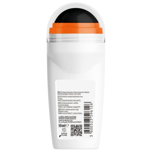 L'Oréal Men Expert Antiperspirant Roll-on Shirt Protect för män 50ml