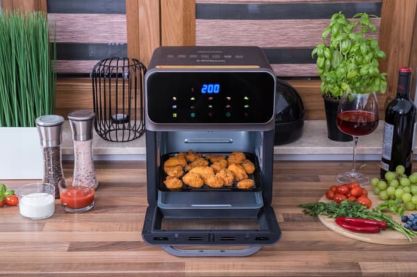 Airfryer 8L 1600W 10 programmer Panel
