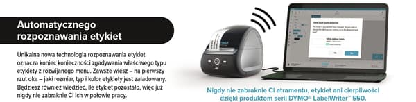 Dymo LW 550 -tarratulostin