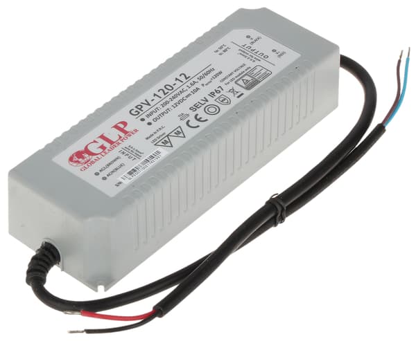 HAKKURIVIRTALÄHDE 12V/10A/GPV
