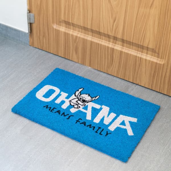 Disney Stitch - Dørmåtte (40 x 60 cm) (blå)