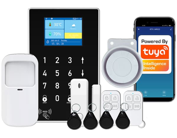 RTX Alarm TUYA WiFi RFID GSM trådløst sæt