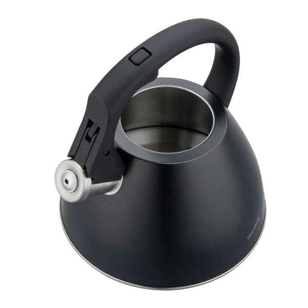 STÅLKEDEL MED FLØJTE 2,5L KLAUSBERG KB-7952