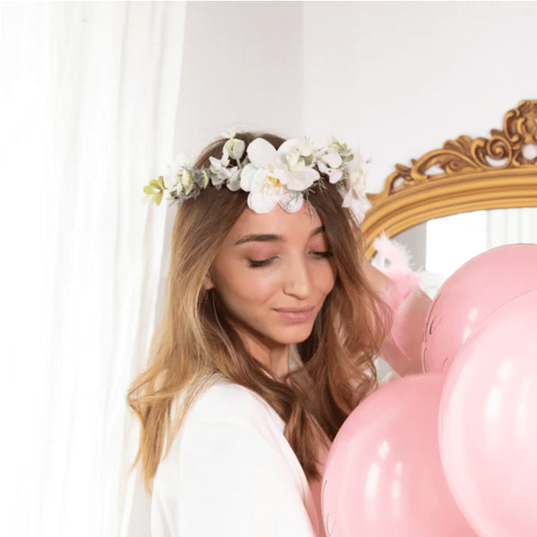 Pandebånd Krans Hoved Blomster Polterabend Boho