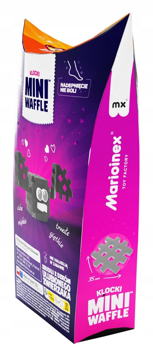 Marioinex Mini Waffle POCKET PETS - FLADDRUMSSET