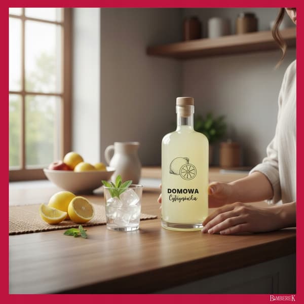 10x TADEK-FLASKOR 500ml MED TRYCK CITRON, GRÖNSAKSGÅVA, BRÖLLOPSLIÖRJUICE, 10 ST.